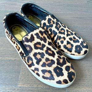 Michael Kors cheetah slip ons
